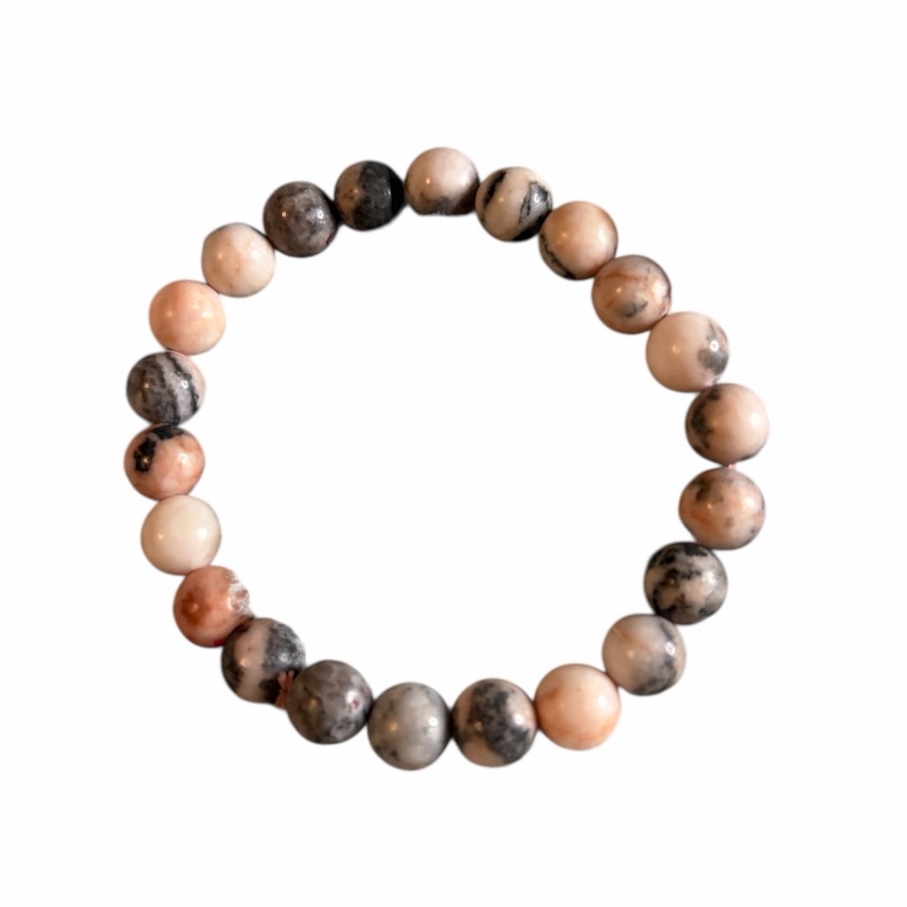 Rhodonight 8 MM Beaded Bracelet - Picture 6 of 7